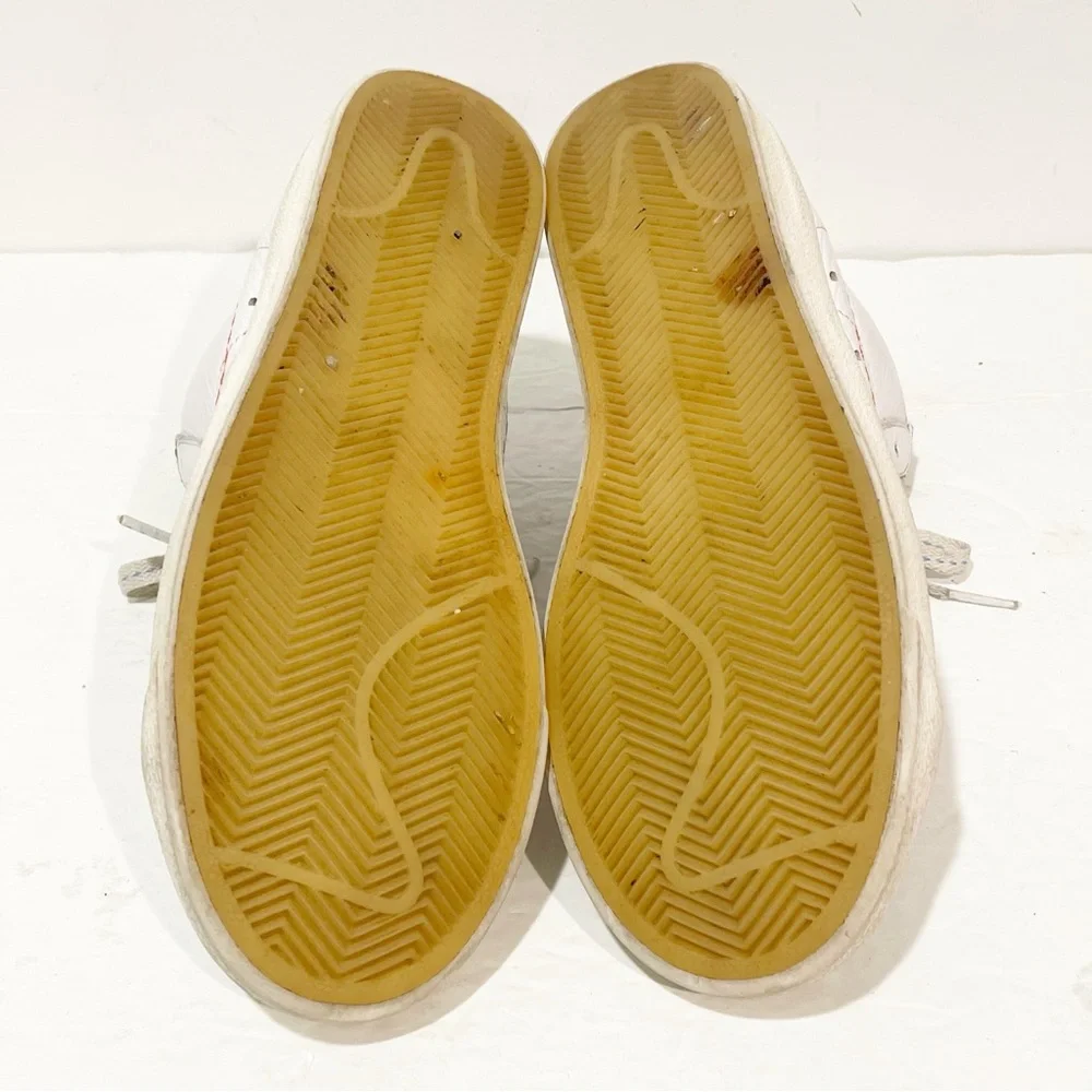 Nike Size 8 Blazer Mid 77 DX2350-100 White Leather Sneaker‎